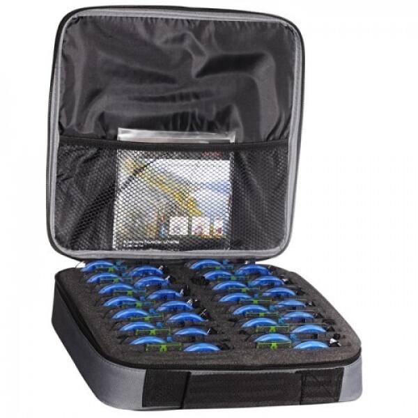 Case of 28 Silva Field compasses
