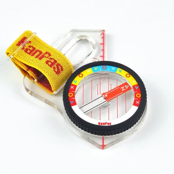 Kanpas thumb compass - rotating rainbow dial